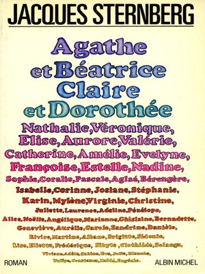cover image of Agathe et Béatrice, Claire et Dorothée